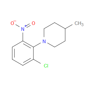 1-(2-CHLORO-6-NITRO-PHENYL)-4-METHYL-PIPERIDINE