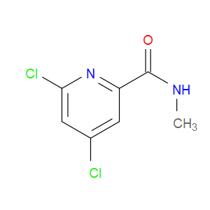4,6-DICHLORO-N-METHYLPYRIDINE-2-CARBOXAMIDE - Click Image to Close