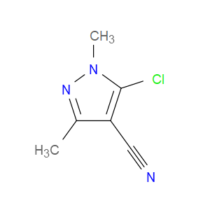 5-CHLORO-1,3-DIMETHYL-1H-PYRAZOLE-4-CARBONITRILE - Click Image to Close