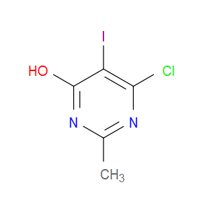 6-CHLORO-5-IODO-2-METHYLPYRIMIDIN-4-OL - Click Image to Close