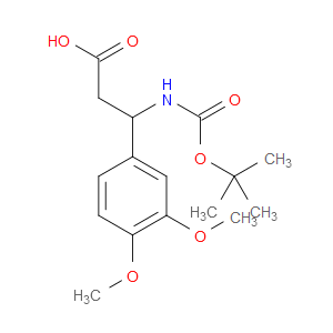 3-[(TERT-BUTOXYCARBONYL)AMINO]-3-(3,4-DIMETHOXYPHENYL)PROPANOIC ACID