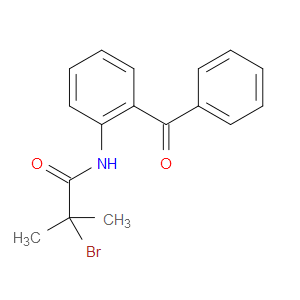 N-(2-BENZOYLPHENYL)-2-BROMO-2-METHYLPROPANAMIDE