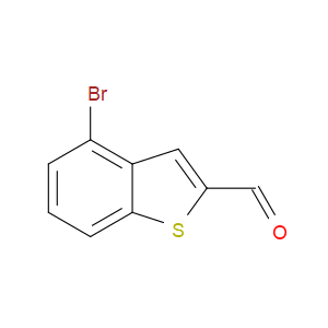 4-BROMO-1-BENZOTHIOPHENE-2-CARBALDEHYDE - Click Image to Close