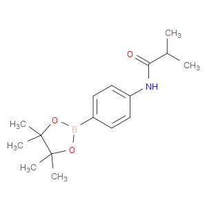 2-METHYL-N-[4-(TETRAMETHYL-1,3,2-DIOXABOROLAN-2-YL)PHENYL]PROPANAMIDE