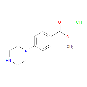 METHYL 4-PIPERAZIN-1-YLBENZOATE HYDROCHLORIDE - Click Image to Close