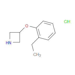 3-(2-ETHYLPHENOXY)AZETIDINE HYDROCHLORIDE - Click Image to Close