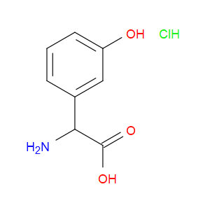 AMINO(3-HYDROXYPHENYL)ACETIC ACID HYDROCHLORIDE - Click Image to Close