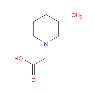 1-PIPERIDINYLACETIC ACID HYDRATE