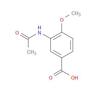 3-ACETAMIDO-4-METHOXYBENZOIC ACID - Click Image to Close