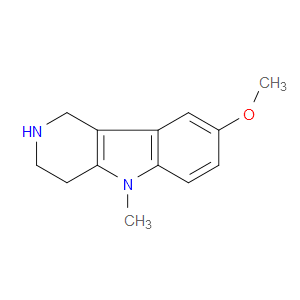 8-METHOXY-5-METHYL-2,3,4,5-TETRAHYDRO-1H-PYRIDO[4,3-B]INDOLE