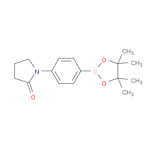 4-(2-OXO-1-PYRROLIDINYL)PHENYLBORONIC ACID PINACOL ESTER - Click Image to Close