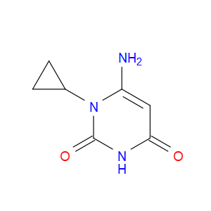 6-AMINO-1-CYCLOPROPYLPYRIMIDINE-2,4(1H,3H)-DIONE