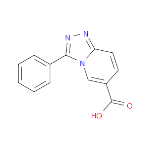 3-PHENYL-[1,2,4]TRIAZOLO[4,3-A]PYRIDINE-6-CARBOXYLIC ACID