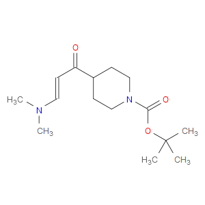 TERT-BUTYL 4-[(2E)-3-(DIMETHYLAMINO)PROP-2-ENOYL]PIPERIDINE-1-CARBOXYLATE