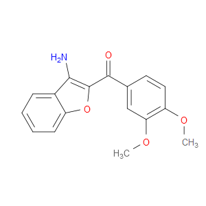 (3-AMINOBENZOFURAN-2-YL)(3,4-DIMETHOXYPHENYL)METHANONE