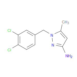 1-(3,4-DICHLOROBENZYL)-5-METHYL-1H-PYRAZOL-3-AMINE