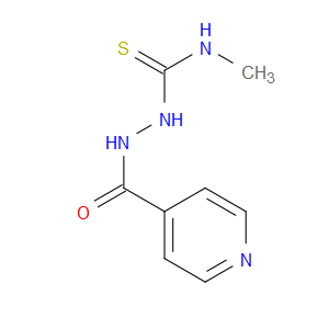 2-ISONICOTINOYL-N-METHYLHYDRAZINECARBOTHIOAMIDE - Click Image to Close