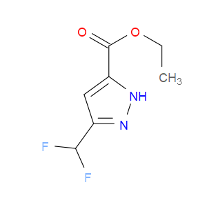 ETHYL 3-(DIFLUOROMETHYL)-1H-PYRAZOLE-5-CARBOXYLATE