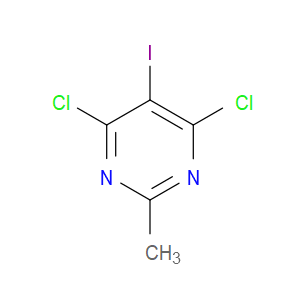 4,6-DICHLORO-5-IODO-2-METHYLPYRIMIDINE