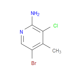 5-BROMO-3-CHLORO-4-METHYLPYRIDIN-2-AMINE - Click Image to Close