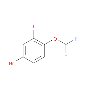 4-BROMO-1-(DIFLUOROMETHOXY)-2-IODOBENZENE