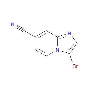 3-BROMOIMIDAZO[1,2-A]PYRIDINE-7-CARBONITRILE