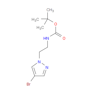 TERT-BUTYL (2-(4-BROMO-1H-PYRAZOL-1-YL)ETHYL)CARBAMATE
