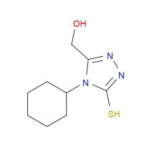 (4-CYCLOHEXYL-5-SULFANYL-4H-1,2,4-TRIAZOL-3-YL)METHANOL