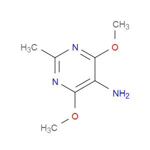 4,6-DIMETHOXY-2-METHYLPYRIMIDIN-5-AMINE - Click Image to Close