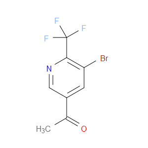1-(5-BROMO-6-(TRIFLUOROMETHYL)PYRIDIN-3-YL)ETHANONE