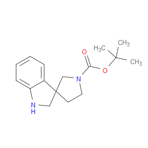 TERT-BUTYL SPIRO[INDOLINE-3,3'-PYRROLIDINE]-1'-CARBOXYLATE