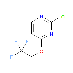 2-CHLORO-4-(2,2,2-TRIFLUOROETHOXY)PYRIMIDINE