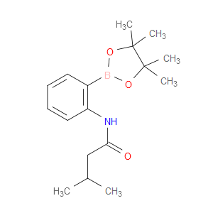 3-METHYL-N-[2-(4,4,5,5-TETRAMETHYL-1,3,2-DIOXABOROLAN-2-YL)PHENYL]BUTANAMIDE