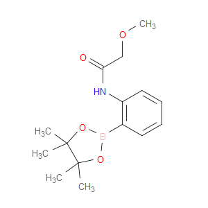 2-METHOXY-N-[2-(TETRAMETHYL-1,3,2-DIOXABOROLAN-2-YL)PHENYL]ACETAMIDE