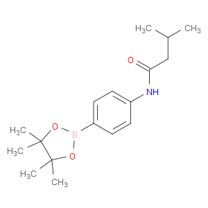 3-METHYL-N-[4-(TETRAMETHYL-1,3,2-DIOXABOROLAN-2-YL)PHENYL]BUTANAMIDE
