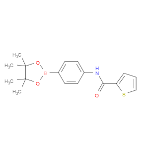 N-[4-(TETRAMETHYL-1,3,2-DIOXABOROLAN-2-YL)PHENYL]THIOPHENE-2-CARBOXAMIDE