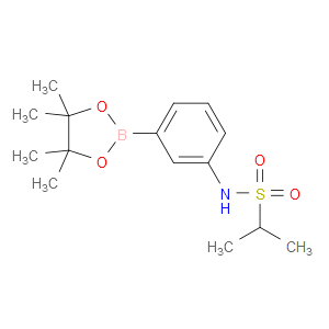 N-[3-(4,4,5,5-TETRAMETHYL-1,3,2-DIOXABOROLAN-2-YL)PHENYL]PROPANE-2-SULFONAMIDE - Click Image to Close