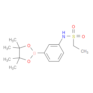 N-[3-(4,4,5,5-TETRAMETHYL-1,3,2-DIOXABOROLAN-2-YL)PHENYL]ETHANE-1-SULFONAMIDE