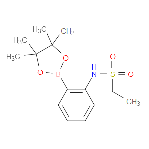 N-[2-(4,4,5,5-TETRAMETHYL-1,3,2-DIOXABOROLAN-2-YL)PHENYL]ETHANE-1-SULFONAMIDE