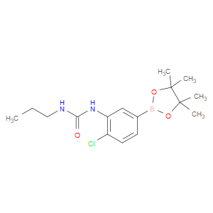 1-[2-CHLORO-5-(TETRAMETHYL-1,3,2-DIOXABOROLAN-2-YL)PHENYL]-3-PROPYLUREA