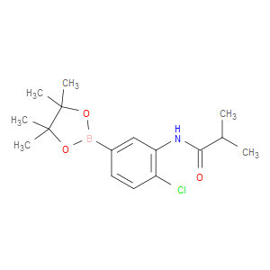 N-[2-CHLORO-5-(TETRAMETHYL-1,3,2-DIOXABOROLAN-2-YL)PHENYL]-2-METHYLPROPANAMIDE - Click Image to Close