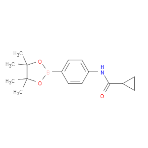 N-[4-(TETRAMETHYL-1,3,2-DIOXABOROLAN-2-YL)PHENYL]CYCLOPROPANECARBOXAMIDE - Click Image to Close