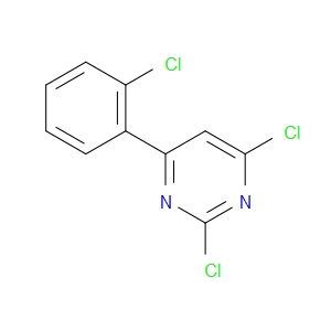 2,4-DICHLORO-6-(2-CHLOROPHENYL)PYRIMIDINE