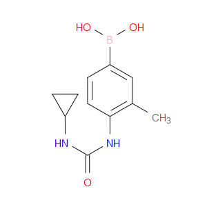 (4-[(CYCLOPROPYLCARBAMOYL)AMINO]-3-METHYLPHENYL)BORONIC ACID