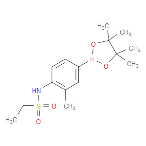 N-[2-METHYL-4-(4,4,5,5-TETRAMETHYL-1,3,2-DIOXABOROLAN-2-YL)PHENYL]ETHANE-1-SULFONAMIDE