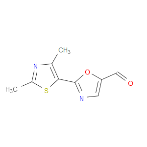 2-(2,4-DIMETHYLTHIAZOL-5-YL)OXAZOLE-5-CARBALDEHYDE