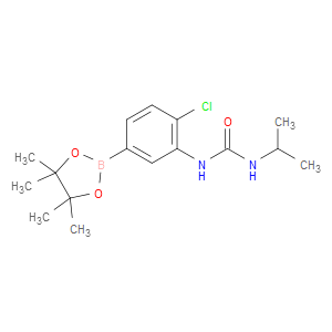 1-[2-CHLORO-5-(TETRAMETHYL-1,3,2-DIOXABOROLAN-2-YL)PHENYL]-3-(PROPAN-2-YL)UREA
