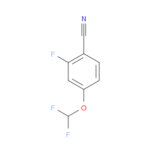 4-(DIFLUOROMETHOXY)-2-FLUOROBENZONITRILE