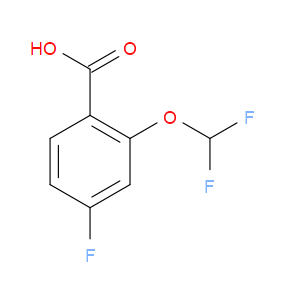 4-(DIFLUOROMETHOXY)-2-FLUOROBENZOIC ACID