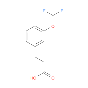 3-[3-(DIFLUOROMETHOXY)PHENYL]PROPIONIC ACID